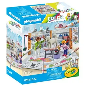 Playmobil Playmobil Color 71514 - Salon De Toilettage Pour Chiens pas cher