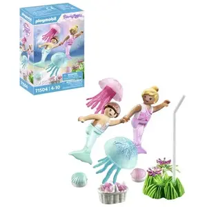 Comparateur de prix : PLAYMOBIL Princess Magic Zeemeerminkinderen met kwallen - 71504
