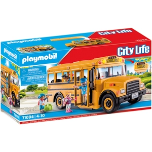 Playmobil 71094 Bus scolaire pas cher