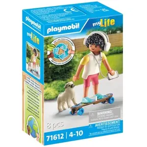 Playmobil Playmobil My Life 71612 - Adolescent Avec Chien pas cher