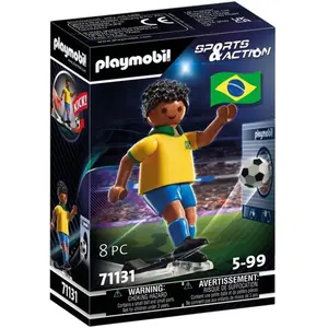Playmobil 71131 Joueur de football Brésilien pas cher