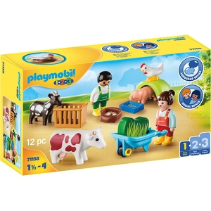 Playmobil Playmobil 71158 - Animaux De La Ferme pas cher