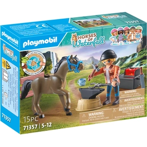 Comparateur de prix : Playmobil Horses of Waterfall 71357 Maréchal-ferrant