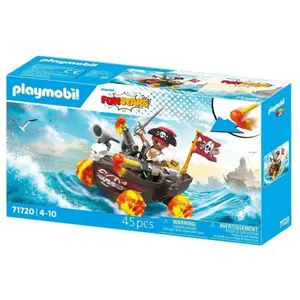 Playmobil 71720 Kart bateau de pirate Funstars 45 pièces Dès 4 ans pas cher