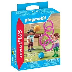 Playmobil Special Plus 71757 Duo d enfants avec matériel gymnastique pas cher