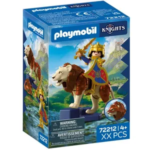 Playmobil Löwe mit goldenem Ritter pas cher