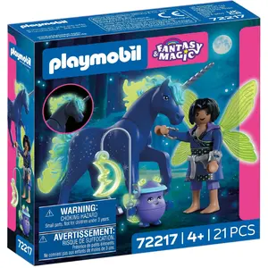 Playmobil Sammeleinhorn Mondschein mit Fee pas cher