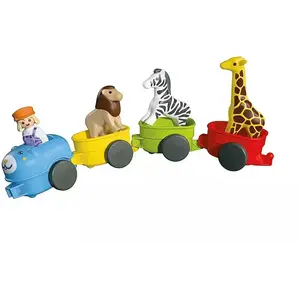 Playmobil Junior 72084 - Train avec des animaux