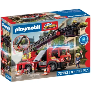 Playmobil Feuerwehr-Leiterfahrzeug pas cher
