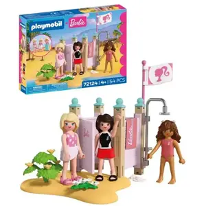 Playmobil 72124 x Barbie Strandmode pas cher