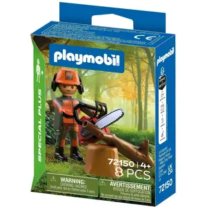 Playmobil Waldarbeiter mit Kettensäge (Playmobil Country) pas cher