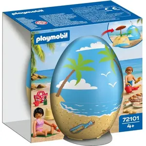 Playmobil 72101 Spiel-Ei: Strandurlaub (Playmobil Special Plus) pas cher