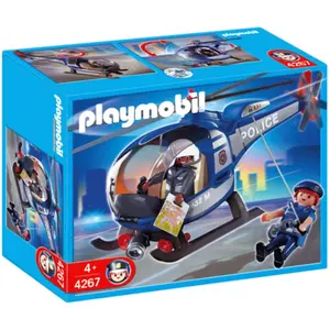 Playmobil 4267 Hélicoptère de police pas cher