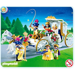 Playmobil Playmobil 4258 - Mariés Et Carrosse pas cher
