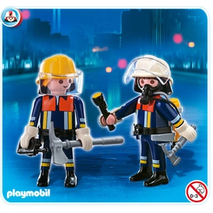Playmobil Playmobil 4914 - Duo De Pompiers pas cher