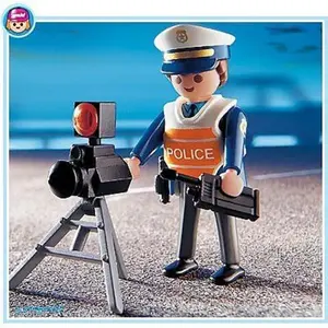Playmobil 4900 - Policier Et Radar pas cher