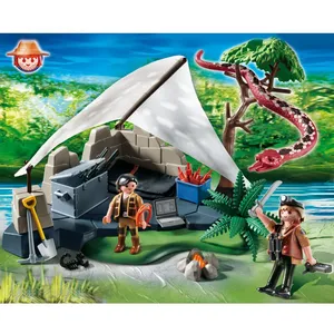 Playmobil Wild Life 4843 - Campement Des Aventuriers pas cher