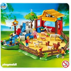 Playmobil City Life 4851 - Parc Animalier Avec Famille pas cher
