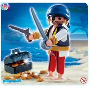 Playmobil Special Plus 4662 - Pirate Avec Coffre Au Trésor pas cher
