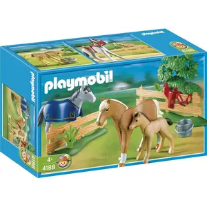 Playmobil Country 4188 - Famille De Chevaux pas cher