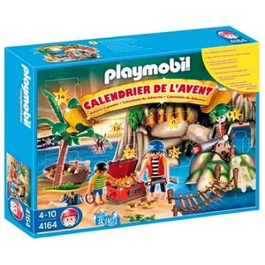 Playmobil Christmas 4164 - Calendrier De L'avent Trésor Des Pirates pas cher