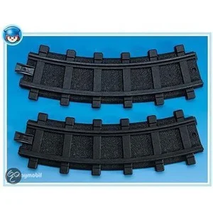 Playmobil Playmobil 4387 - 2 Rails Courbes - Pour Trains 4010 Et 4011 pas cher