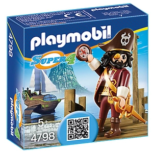Playmobil Playmobil 4798 - Barbe De Requin pas cher
