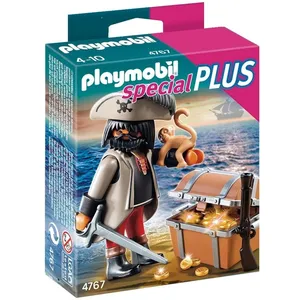 Playmobil 4767 - Pirate Avec Coffre Au Trésor
