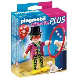 Playmobil 4760 - Clown Dresseur De Chiens pas cher