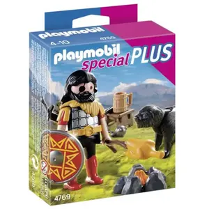 Playmobil 4769 Spécial Plus Guerrier barbare ave chien pas cher