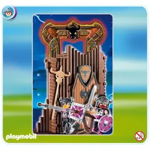 PLAYMOBIL 4774 Citadelle des barbares transportable pas cher