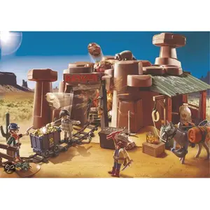 PLAYMOBIL 5246 Mine d'Or avec Explosif pas cher
