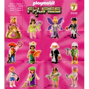 Playmobil Playmobil Figures 5538 - Sachet Surprise Personnage Fille Série 7