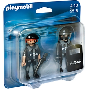 Playmobil Duo City Action 5515 Policiers des forces spéciales pas cher