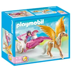 Playmobil Pricess 5143 Carosse avec cheval ailé pas cher