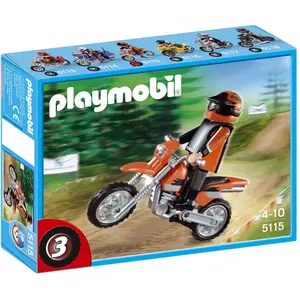 Playmobil 5115 - Motocross pas cher