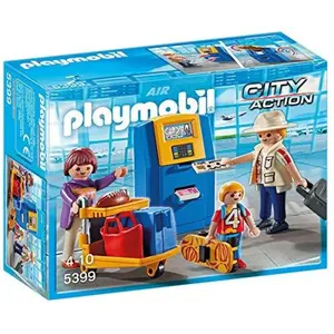 Playmobil Playmobil 5399 - Famille De Vacanciers Et Borne pas cher