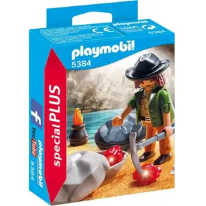 PLAYMOBIL 5384 SPECIAL PLUS SCHATTENJAGER/CHERCHEUR CRISTAUX pas cher