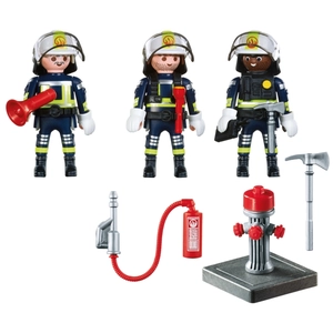 Playmobil City Action 5366 Unité de pompiers pas cher