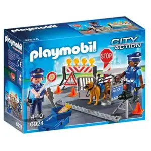 Comparateur de prix : Playmobil City Action 6924 Barrage de police
