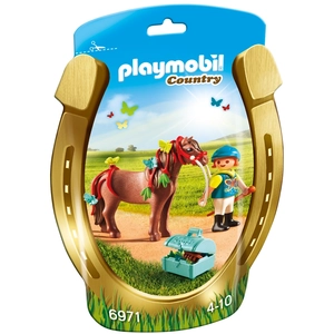 Playmobil Country 6971 Poney à décorer Papillon pas cher
