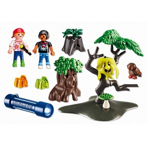 Comparateur de prix : Playmobil Summer Fun 6891 Enfants avec végétation et lampe torche