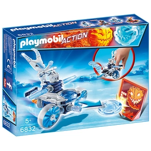 Playmobil Action 6832 Robot de glace avec lance-disques pas cher