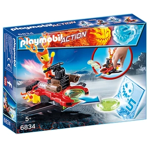 Playmobil Action - Robots - Robot de feu avec Lance-disques pas cher