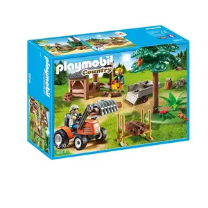 Playmobil 6814 Véhicule De Débardage Avec Bûcherons pas cher