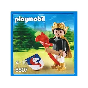 Playmobil Playmobil 6807 - Prince Avec Jouet Cheval, Bouclier Et Épée pas cher