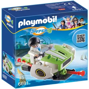 Playmobil Super 4 6691 Sky Jet pas cher