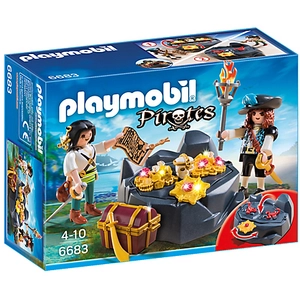 Playmobil Pirates 6683 Pirates et trésor royal pas cher