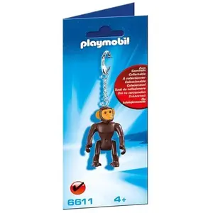 Porte-clés PLAYMOBIL - Singe - Modèle 6611 - Collection de 7 - Enfant pas cher