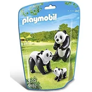 Playmobil City Life 6652 Famille de pandas pas cher
